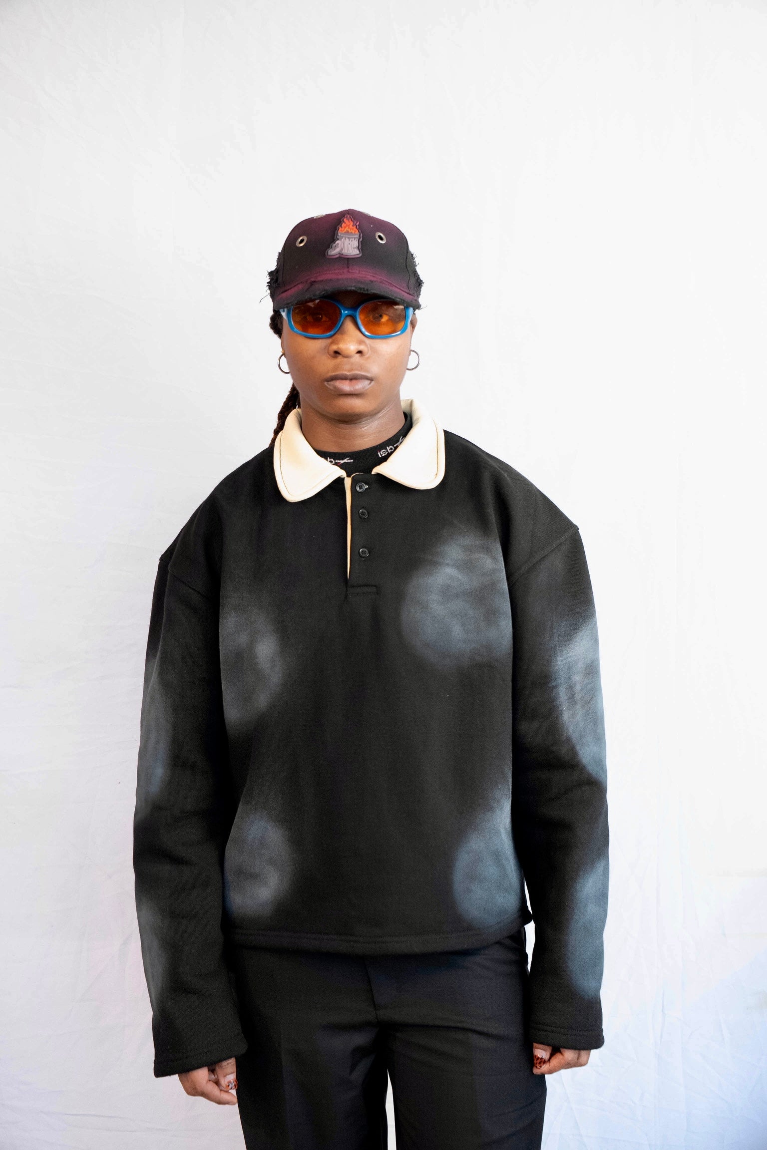 HEAVYWEIGHT PIGMENT WASH LONG-SLEEVE