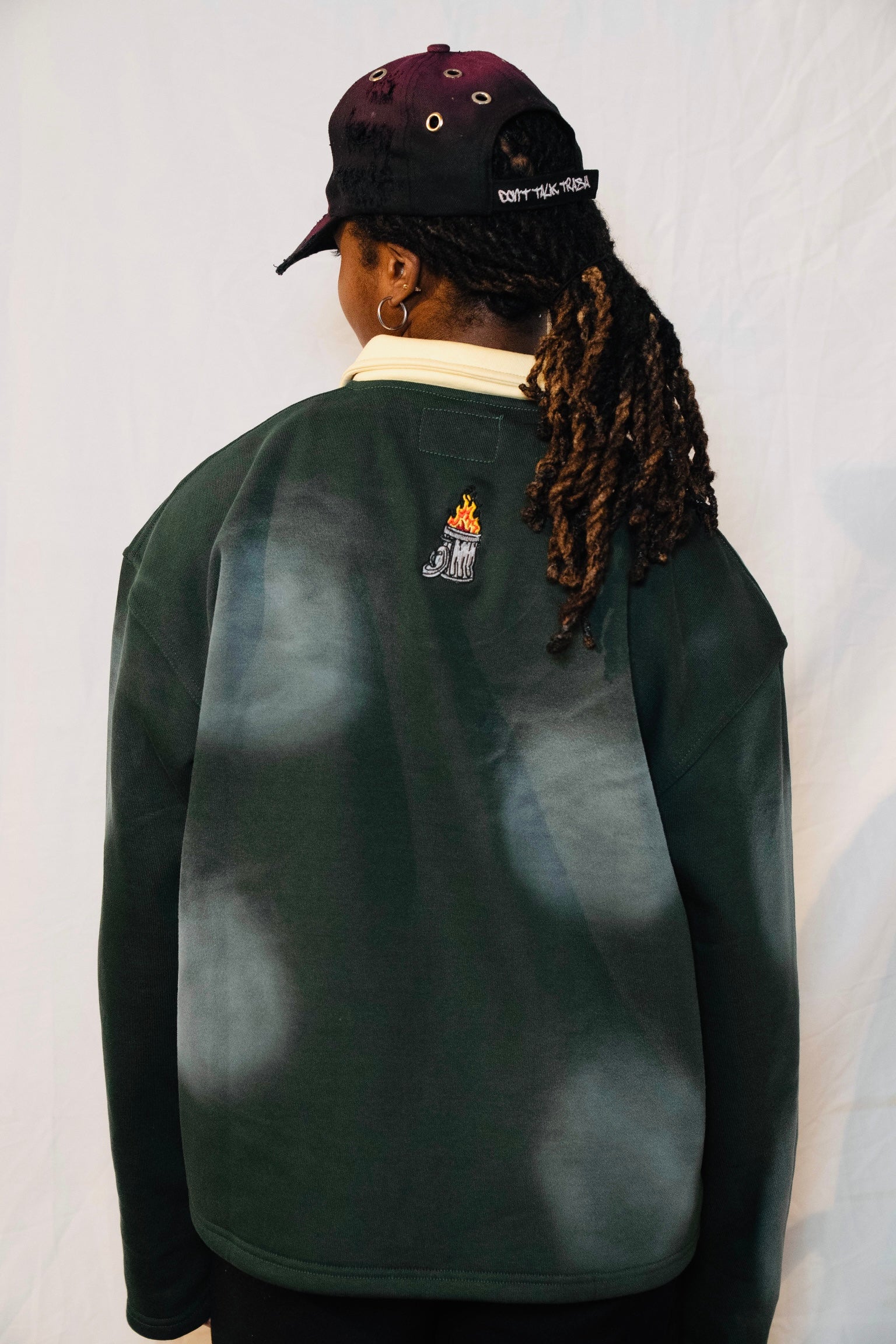 HEAVYWEIGHT PIGMENT WASH LONG-SLEEVE