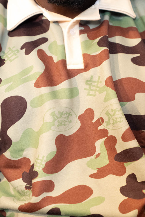 'SUMBLIME' DTT X LITEHOUSE CAMO POLO