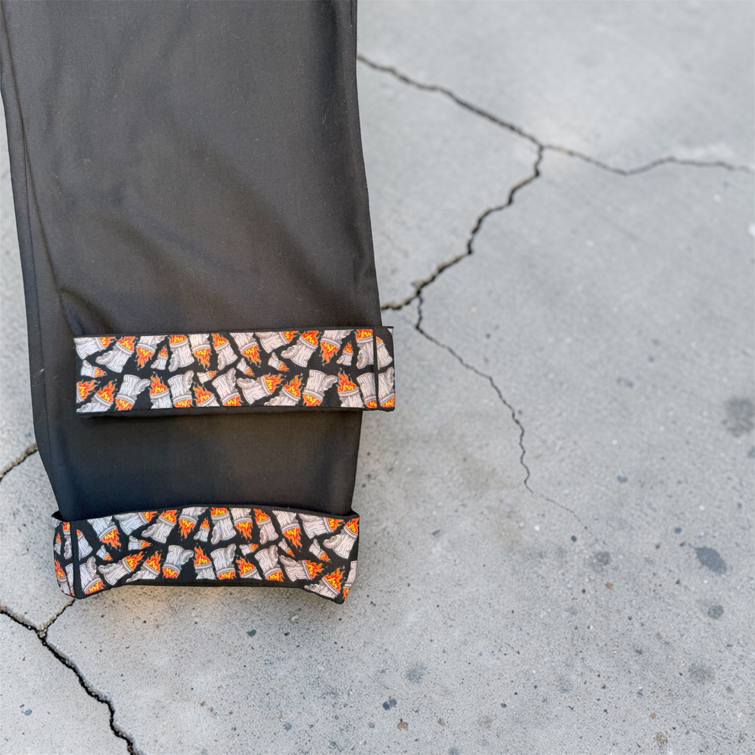 TRASH-OVER DRESS-PANT